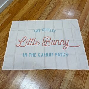 Cute Little Bunny Easter Wall Banner